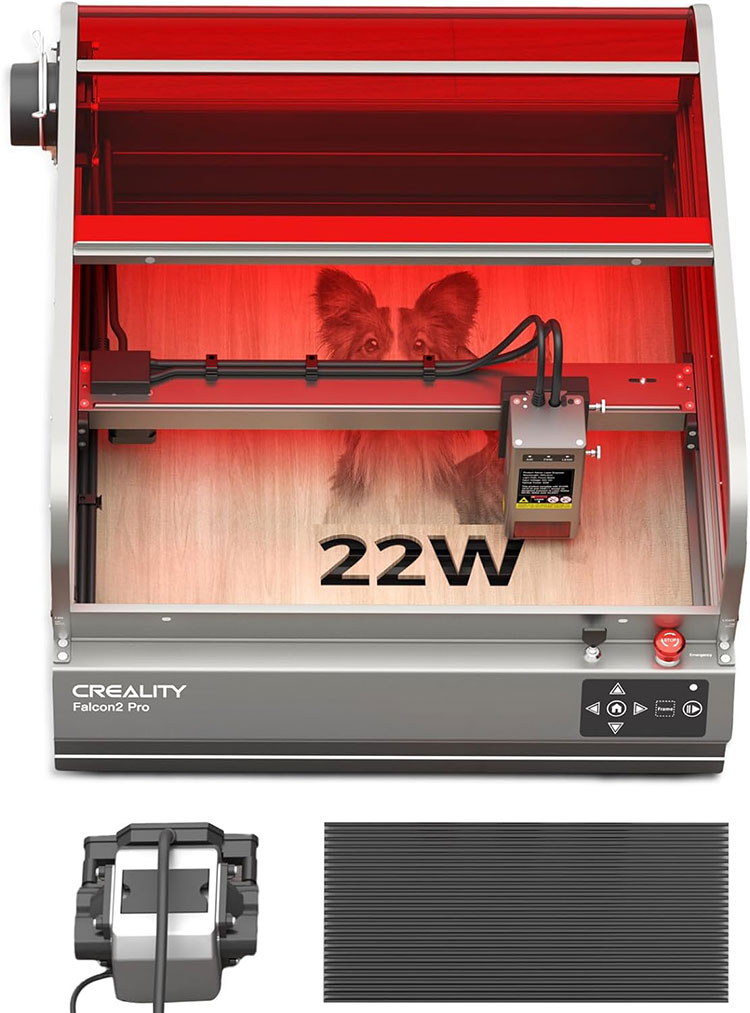 Falcon 2 Pro 22W лазерӣ Engraver