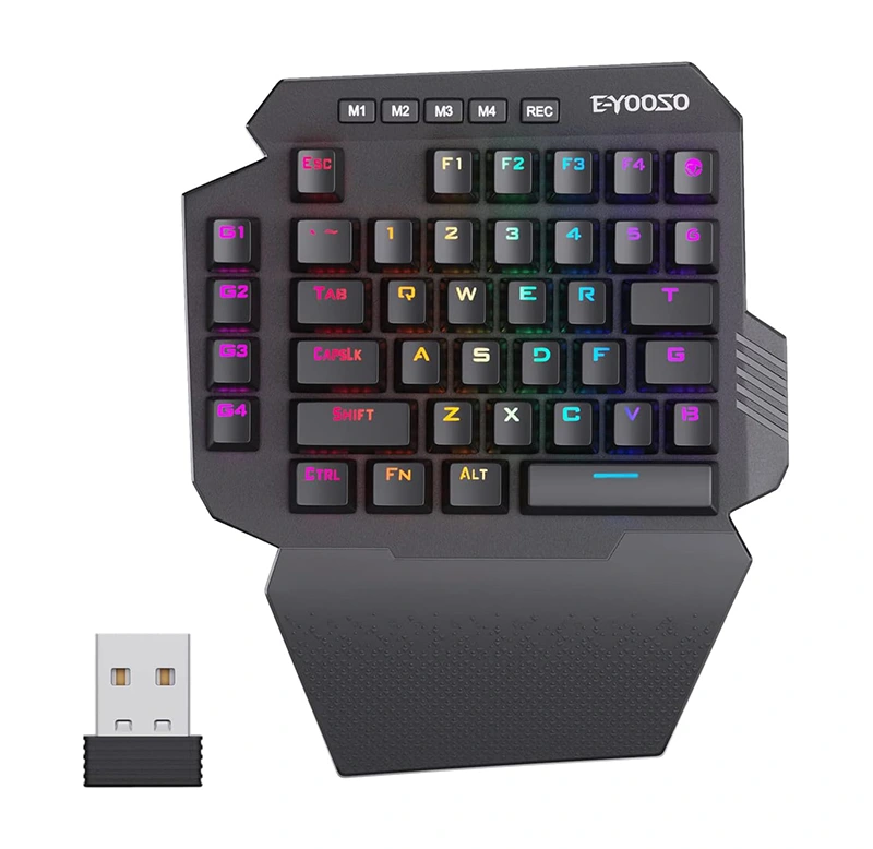 Wireless 2.4G 44 Key Mechanical Gaming Keyboard