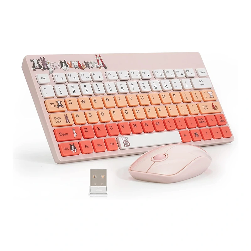 Клавиатураи бесим ва муш Combo 2.4G USB Compact Portable